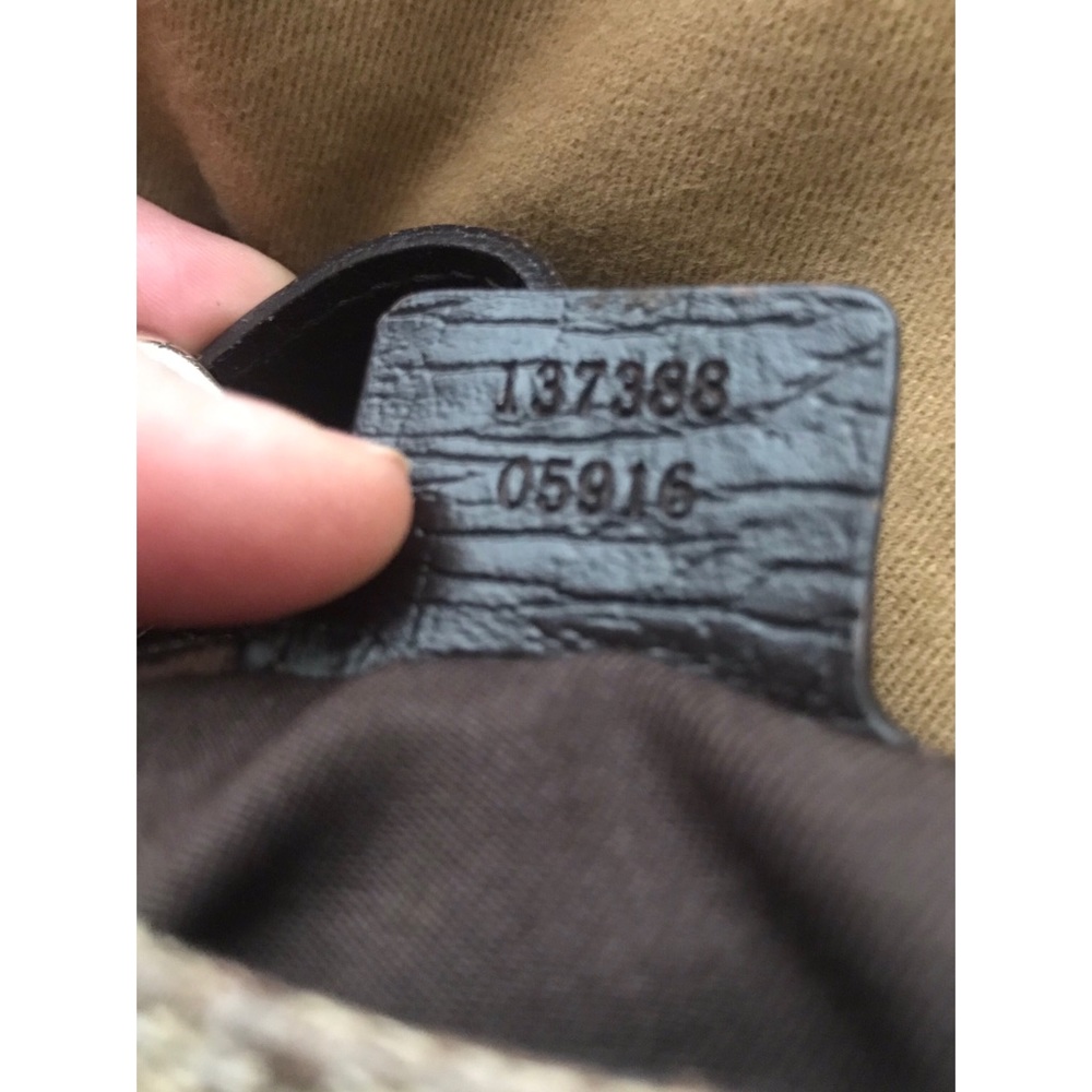 Authentic Gucci Canvas Hasler Horsebit Hobo bag - Picture 3 of 7